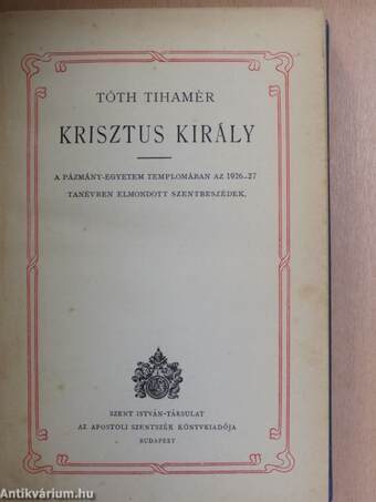 Krisztus király