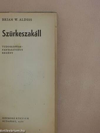 Szürkeszakáll