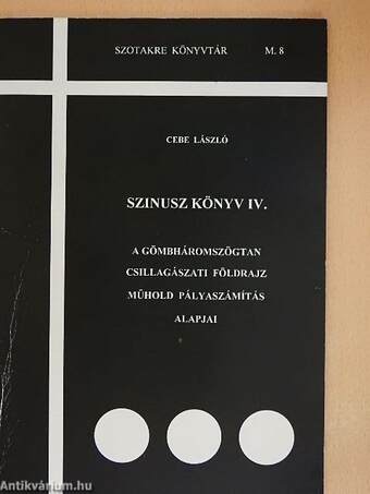 Szinusz könyv IV.