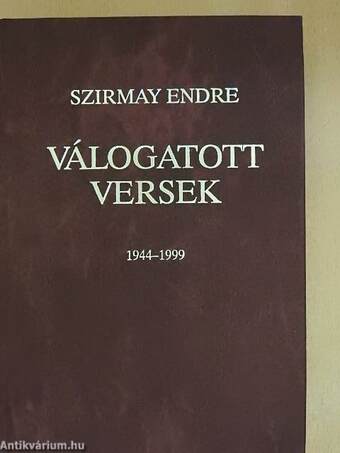 Válogatott versek 1944-1999