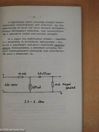 Magfizikai kísérletek középiskolákban