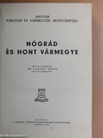 Nógrád és Hont vármegye