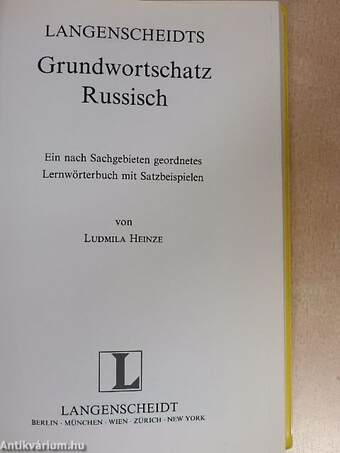 Langenscheidts Grundwortschatz Russisch