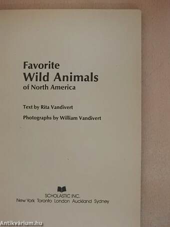 Favorite Wild Animals of North America