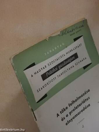 A tőke felhalmozása és a proletariátus elnyomorodása