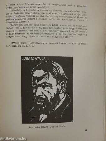 Csongrád megyei könyvtáros 1971. június