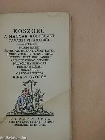 Koszorú a magyar költészet tavaszi virágaiból