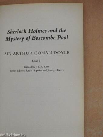 Sherlock Holmes and the Mystery of Boscombe Pool