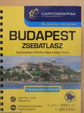 Budapest zsebatlasz