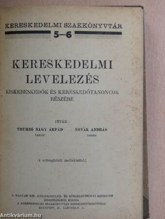 Kereskedelmi levelezés