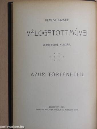 Azur történetek