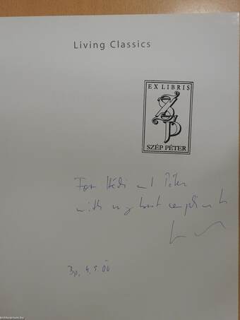 Living Classics (dedikált példány)