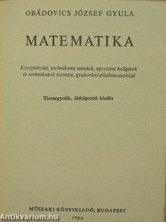 Matematika