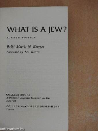 What is a Jew?