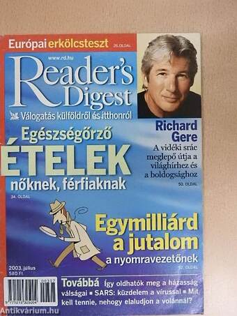 Reader's Digest 2003. július