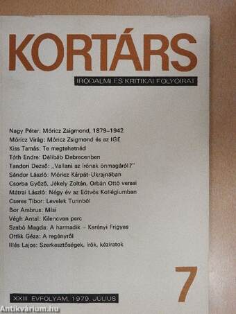 Kortárs 1979. július