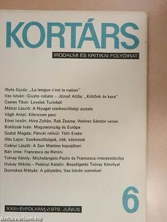 Kortárs 1979. június