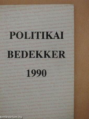Politikai bedekker 1990