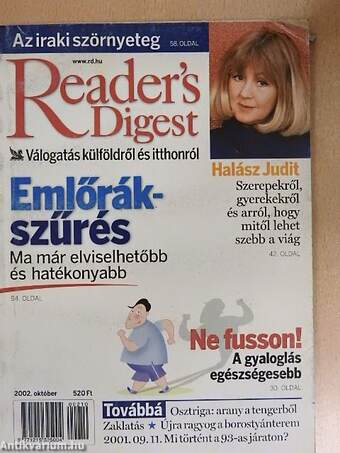 Reader's Digest 2002. október