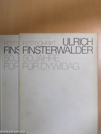 Festschrift Ulrich Finsterwalder