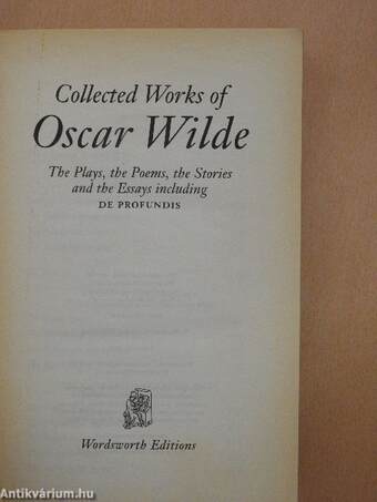 Collected Works of Oscar Wilde