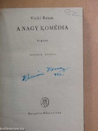 A nagy komédia