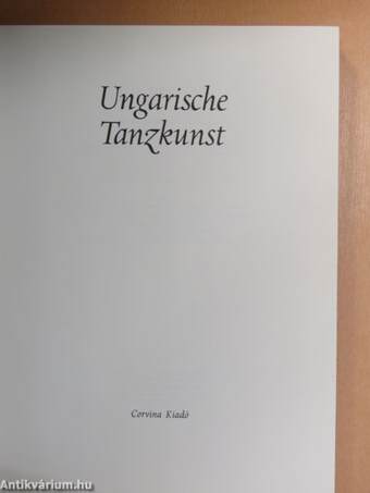 Ungarische Tanzkunst