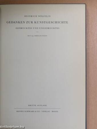 Gedanken zur Kunstgeschichte