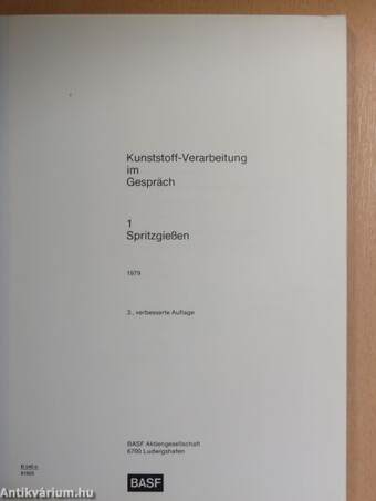 Kunststoff-Verarbeitung im Gespräch 1.