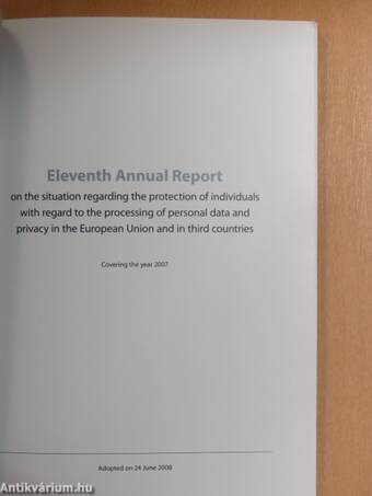 Eleventh Annual Report