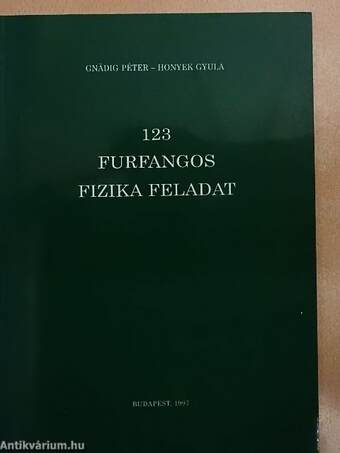 123 furfangos fizika feladat