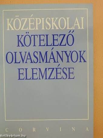 Középiskolai kötelező olvasmányok elemzése