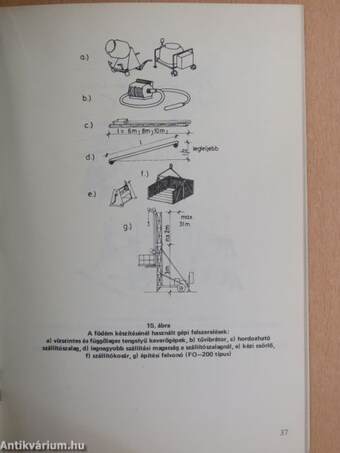 Előregyártott E jelű vasbetongerendás födém