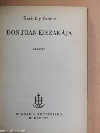 Don Juan éjszakája