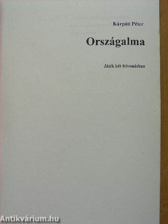 Országalma