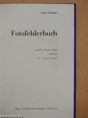 Fotofehlerbuch