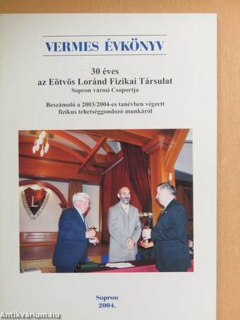 Vermes évkönyv 2003/2004.