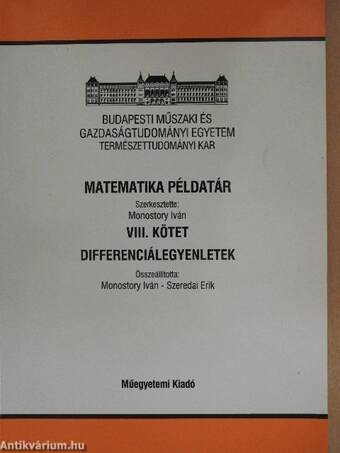 Matematika példatár VIII.