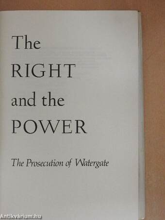 The Right and the Power