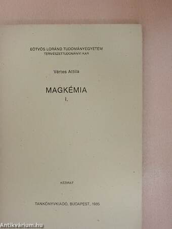 Magkémia I.