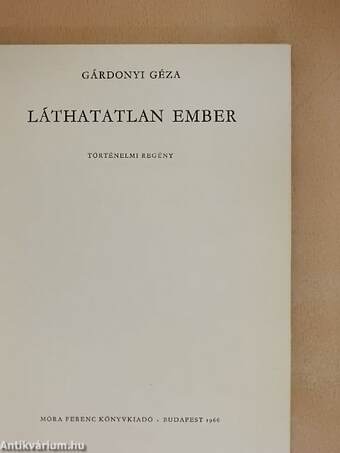 Láthatatlan ember