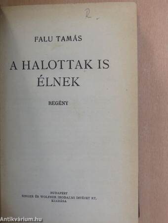 A halottak is élnek