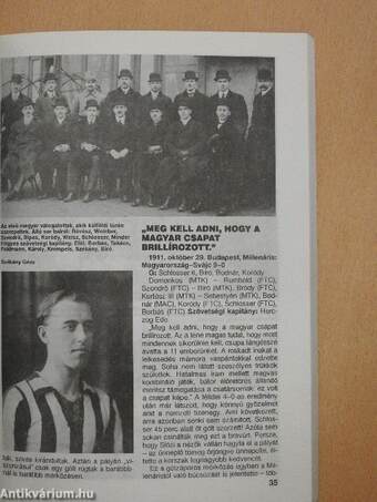 A magyar válogatott győztes mérkőzései 1903-1943