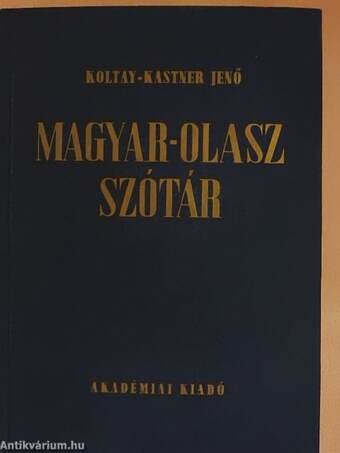 Magyar-olasz szótár