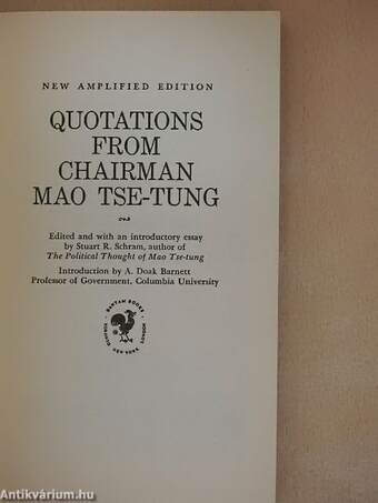 Quotations from chairman Mao Tse-Tung