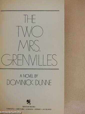 The Two Mrs. Grenvilles