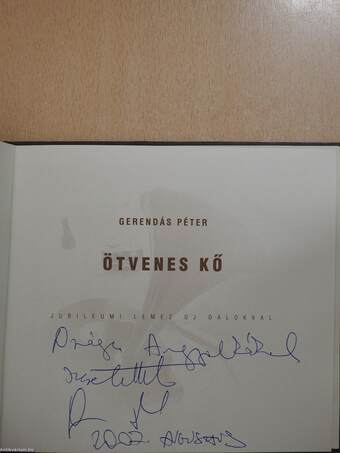 Ötvenes kő - CD-vel (dedikált példány)