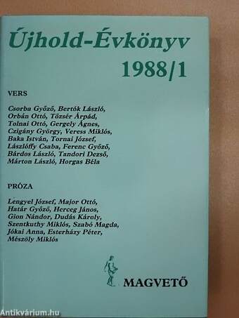 Újhold-Évkönyv 1988/1-2