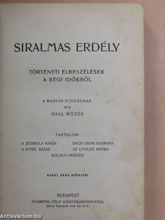 Siralmas Erdély