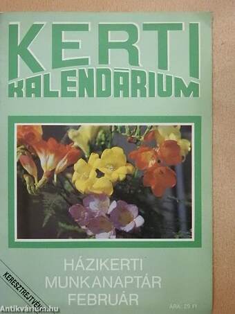 Kerti Kalendárium 1991., 1993., 2009-2011. (vegyes számok) (10 db)